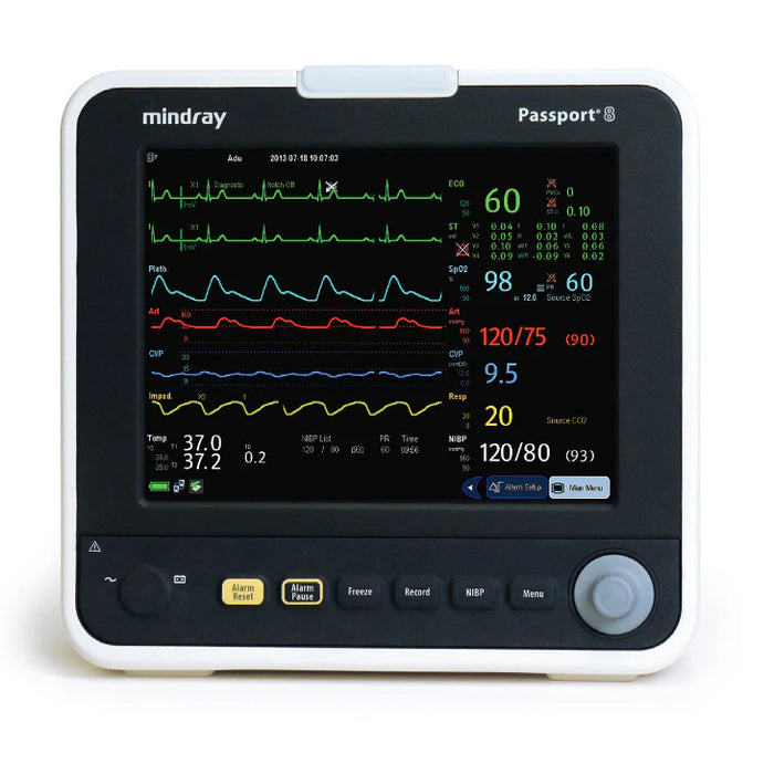 Mindray Passport 8 Patient Monitor, Refurbished