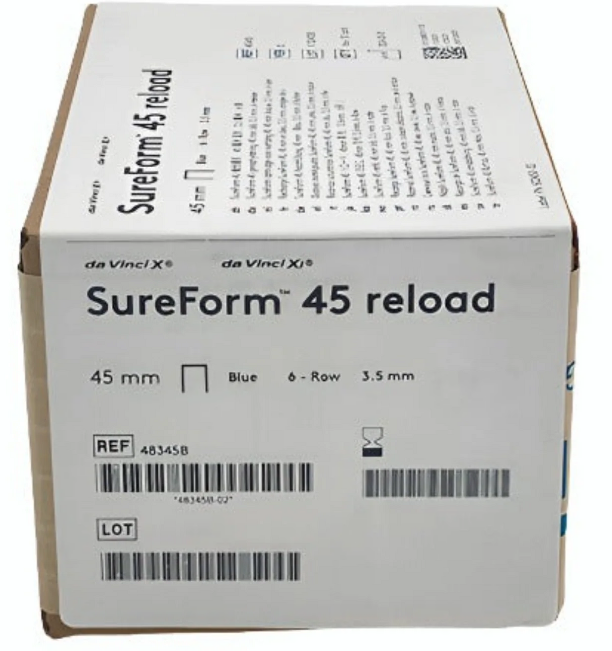 Intuitive Surgical 48345B DaVinci XI SureForm 45 Reload, 45MM 6 Row, B ...