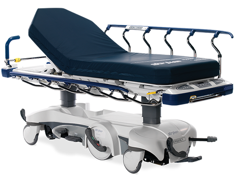 The easily accessible and comfortable Stryker Prime Series 1115 Stretcher.