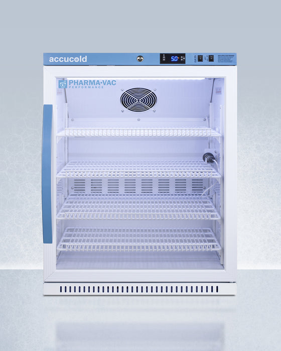 Accucold ARG61PVBIADA 6 Cu.Ft. Vaccine Refrigerator, ADA Height