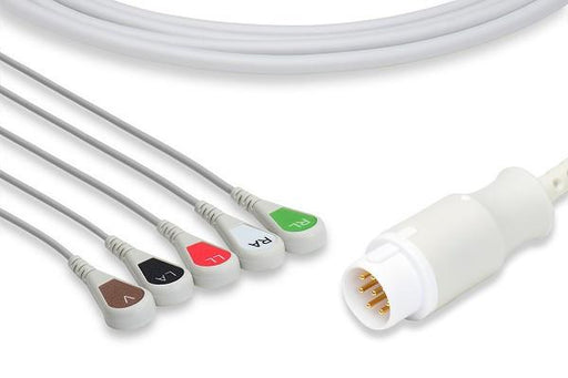 Philips Compatible Direct-Connect ECG Cable - M1736A - Alternative Source Medical