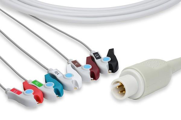 Mortara > Burdick Compatible Direct-Connect ECG Cable - Alternative Source Medical