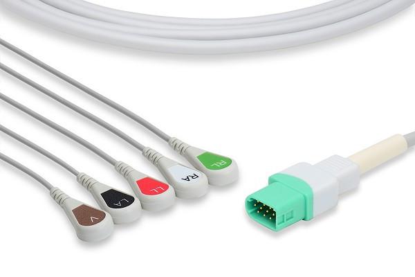 Mindray > Datascope Compatible Direct-Connect ECG Cable - 0012-00-1156-01 - Alternative Source Medical