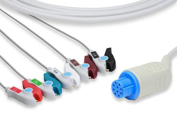 Datex Ohmeda Compatible Direct-Connect ECG Cable - Alternative Source Medical