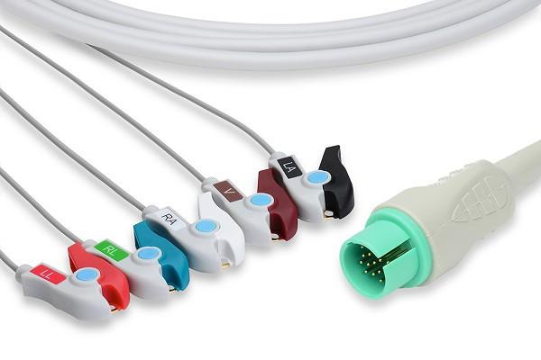 Spacelabs Compatible Direct-Connect ECG Cable