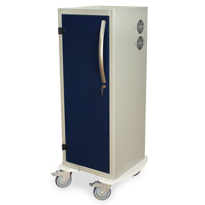 Harloff Tall Savary Dilator Drying Cart with HEPA Filter