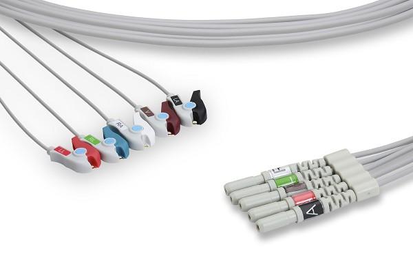 DIN Style Compatible ECG Leadwire