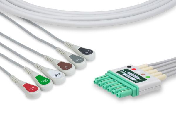 Draeger Compatible ECG Leadwire