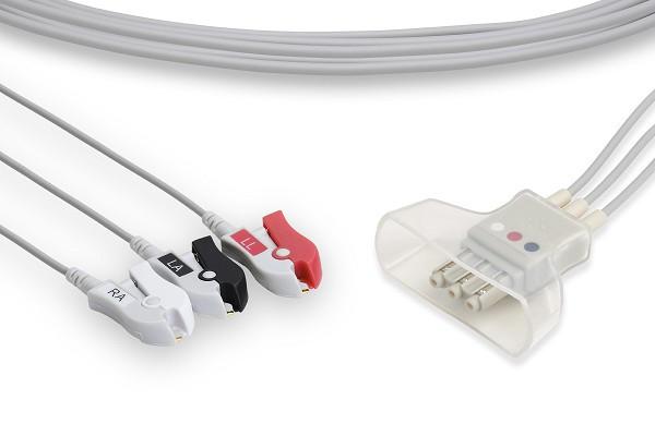 Philips Compatible ECG Telemetry Leadwire - 989803151971 — Victori Medical