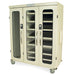 Harloff Triple Column Storage Cabinet with Double Wide Open Right Column