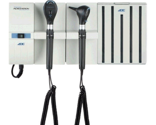 ADC 5680X AdStation™ Modular Diagnostix Wall System - PMV Otoscope and Coax Ophthalmoscope - Alternative Source Medical