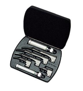 Welch Allyn 68696 Fiber Optic Miller Laryngoscope Set with Case - Alternative Source Medical