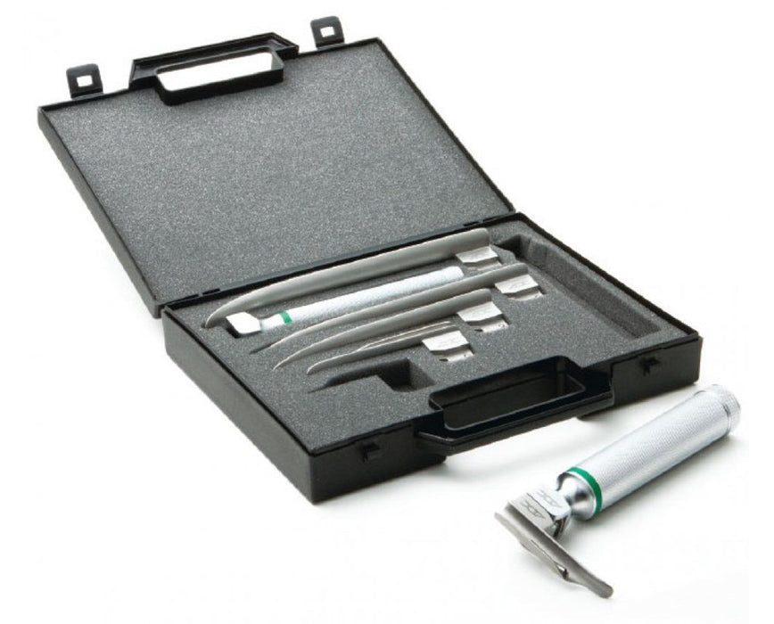 ADC 4079F Fiber Optic Macintosh Laryngoscope Set with Case - Alternative Source Medical