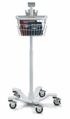 Mobile Stand with Basket (may be used with SPOT Vital Signs, SPOT Lxi Vital Signs, VSM 300 Monitor and Connex Vital Signs Monitor) - Alternative Source Medical