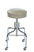 Pedigo Adjustable Stainless Steel Stool with Round Cushioned Seat - Alternative Source Medical