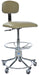 Pedigo Hand Pneumatic Adjustable Lab Stool with Backrest - Alternative Source Medical