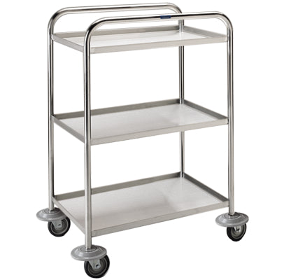 Pedigo Lightweight Stainless Steel Utility Cart - Alternative Source Medical