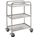 Pedigo Lightweight Stainless Steel Utility Cart - Alternative Source Medical