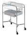 Pedigo Stainless Steel Bassinet Stand with Side-Mounted Drawer - Alternative Source Medical