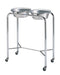 Pedigo Stainless Steel Double Basin Stand With 2 Basins & Y-Brace - Alternative Source Medical