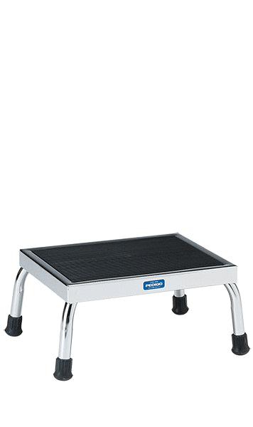 Pedigo Stainless Steel Step Stool - 12" D x 30" W x 5" H - Alternative Source Medical