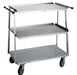 Pedigo Stainless Steel Utility Cart - Alternative Source Medical