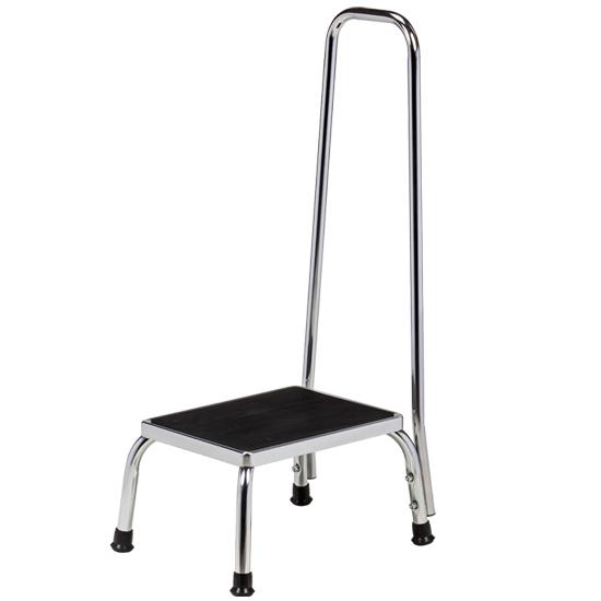 Clinton Step Stool with Hand Rail - Alternative Source Medical