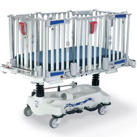 A Stryker Cub Pediatric Crib Stretcher.