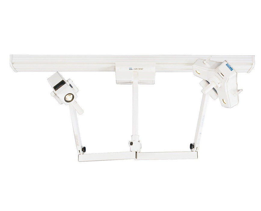 Philips Burton OP216DT Outpatient II Procedure Light Fastrac, Dual Head & Single Trolley - Alternative Source Medical