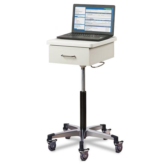 Clinton Compact, Tec-Cart™ Mobile Work Station with Drawer - Alternative Source Medical